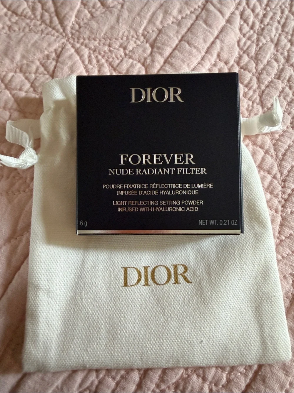 Dior Forever Nude Radiant FilterBlurring Setting Powder 00 Luminescent